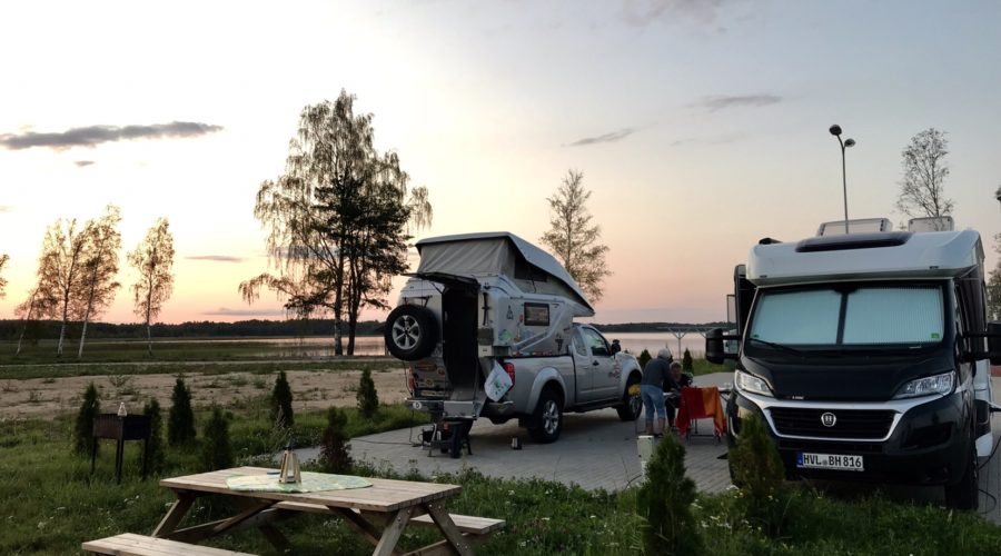 Reisetagebuch unserer Offroad-Reise mit dem Pickup Truck durch Lettland, Littauen und Polen
