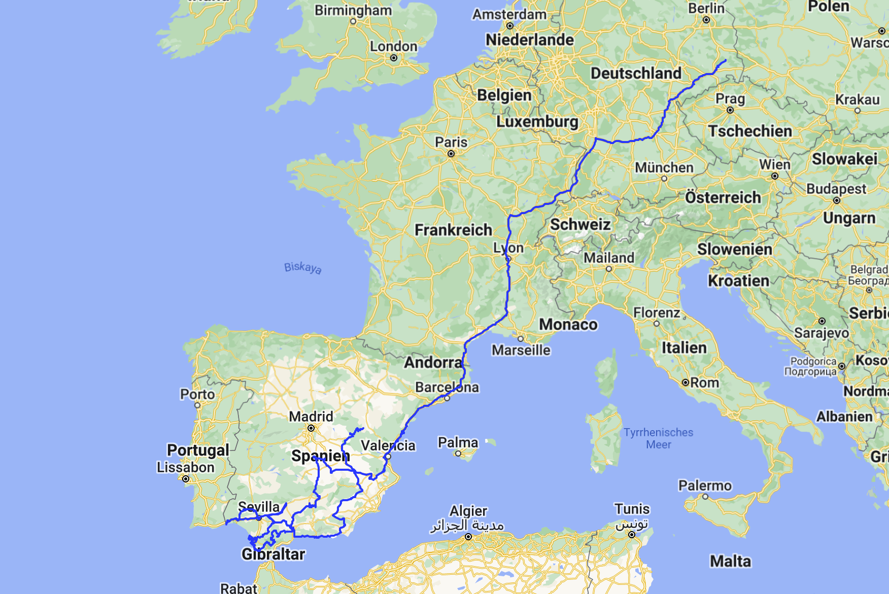 2023 Spanien - Dietmar und Geli Unterwegs